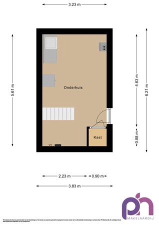 Floorplan - Oud-Cromstrijensedijk WZ 7, 3286 BR Klaaswaal